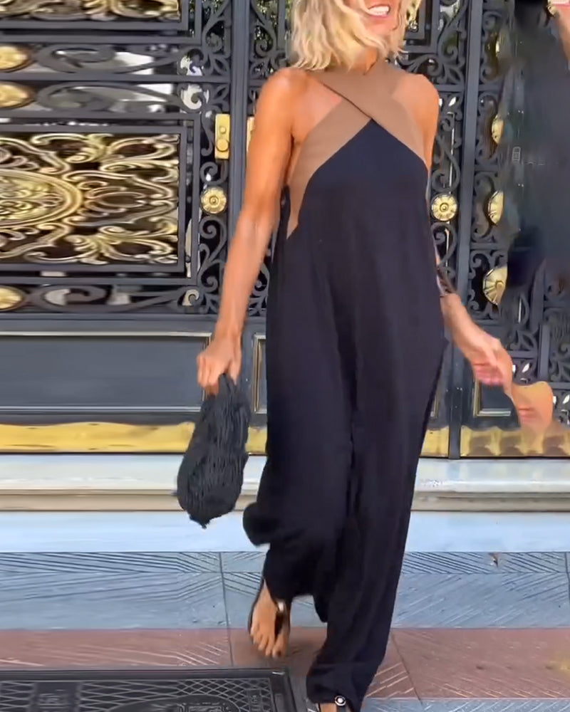 Women’s Halter Maxi Dress – Effortless Summer Chic