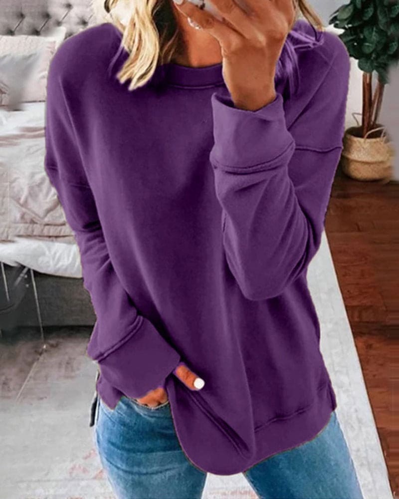 Women’s Essential Sweatshirt – Cozy Comfort with Effortless Casual Style