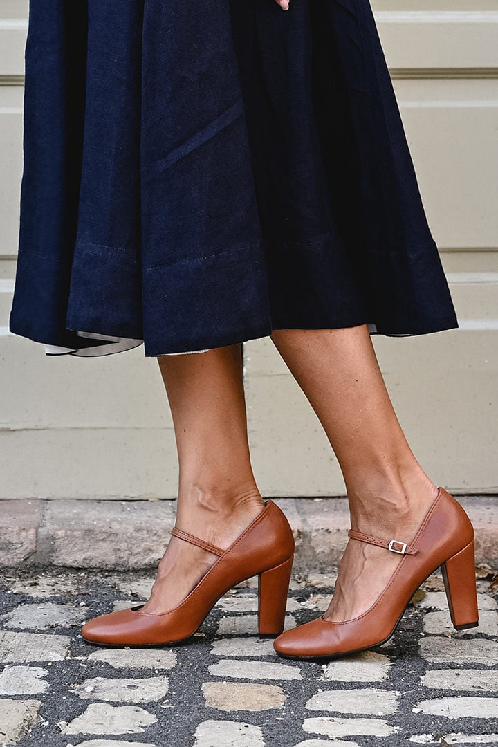 Women’s Block Heel Mary Jane – Timeless Style with Everyday Comfort