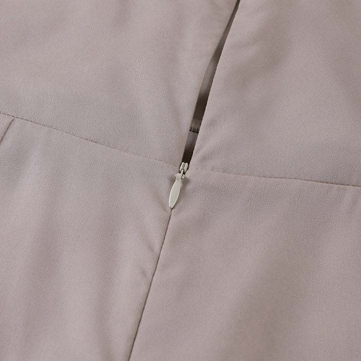 Silky Draped Evening Dress – Effortless Elegance for Special Moments