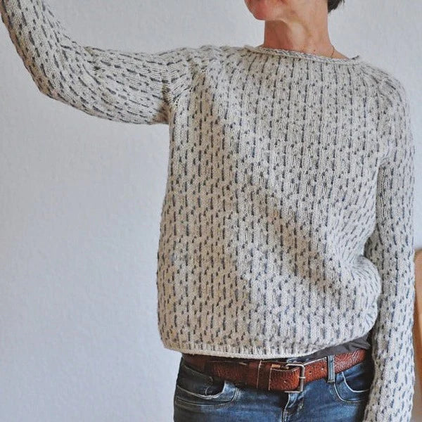 Women’s Textured Knit Sweater – Casual Comfort with Effortless Everyday Style