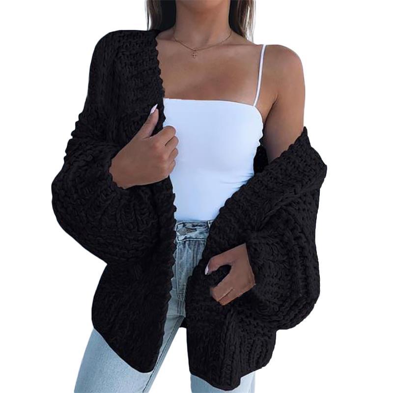 Women’s Thickened Mohair Cardigan – Cozy Warmth & Effortless Style