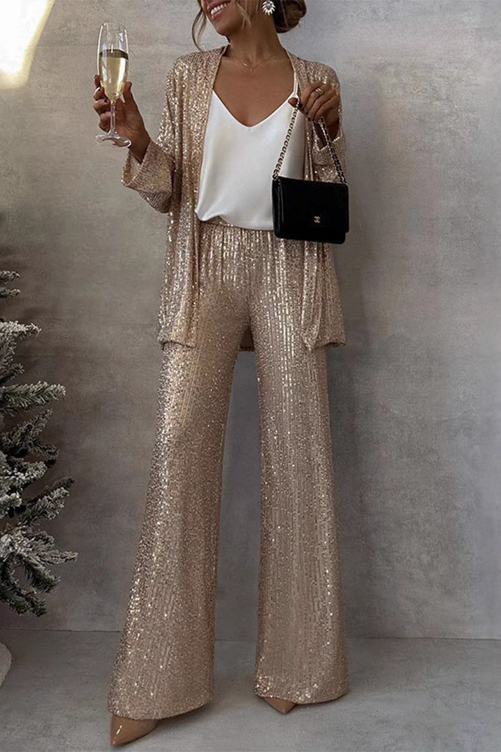 Women’s Sequin Suit – Luxe Shine & Holiday Elegance