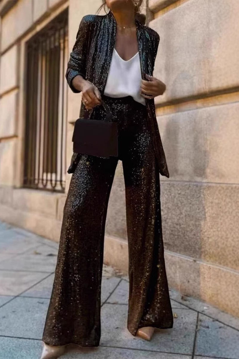 Women’s Sequin Suit – Luxe Shine & Holiday Elegance