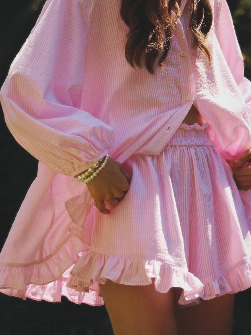 Ruffle Lounge Set – Playful, Lightweight & Effortlessly Chic