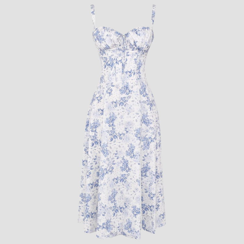 Women’s Corset Midi Dress – Feminine Structure & Elegant Movementi