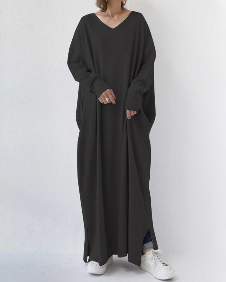Women’s Oversized Maxi Dress – Effortless Comfort & Modern Simplicity