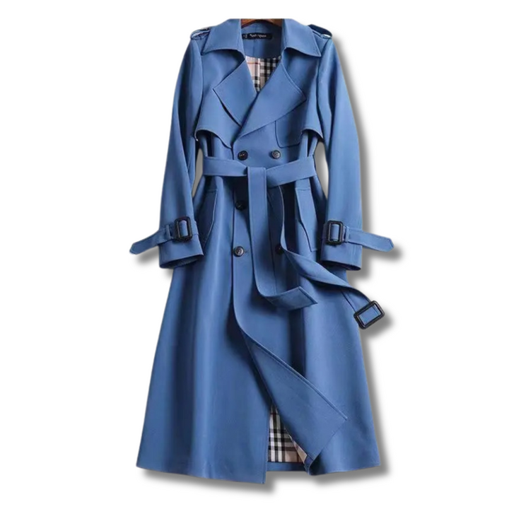Women’s Fall/Winter Classic Double-Breasted Belted Trench Coat