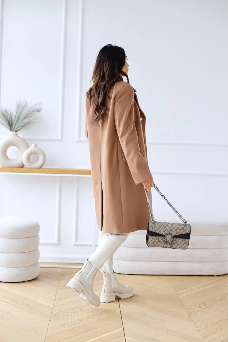 Women’s Double-Breasted Wool Coat