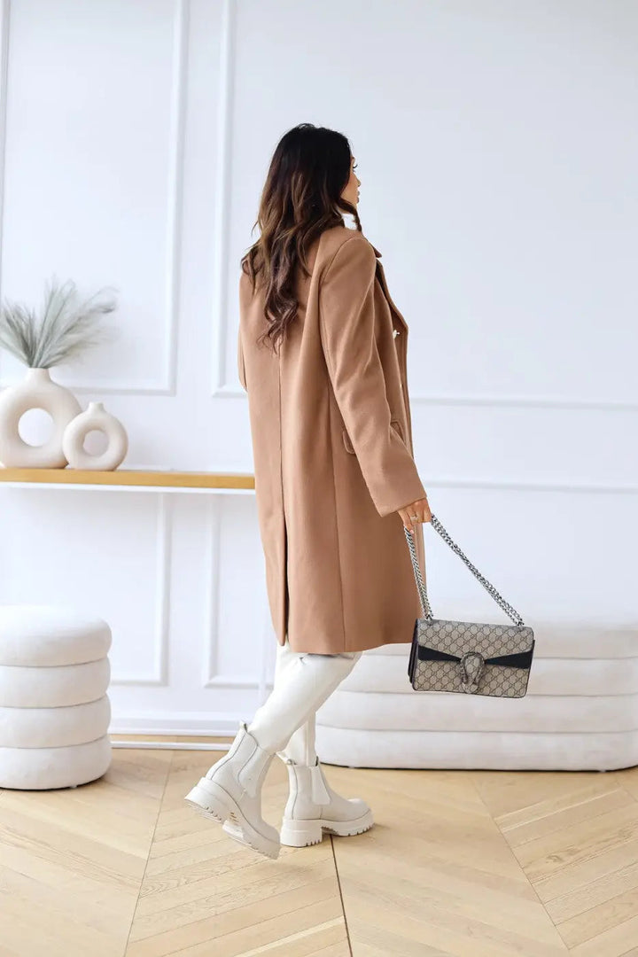 Women’s Double-Breasted Wool Coat