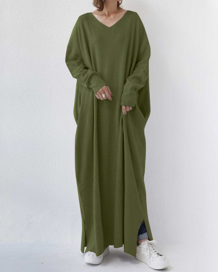 Women’s Oversized Maxi Dress – Effortless Comfort & Modern Simplicity
