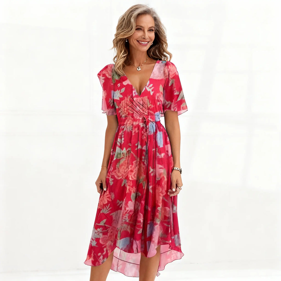 Floral Midi Dress – Effortless Elegance for Every Occasion