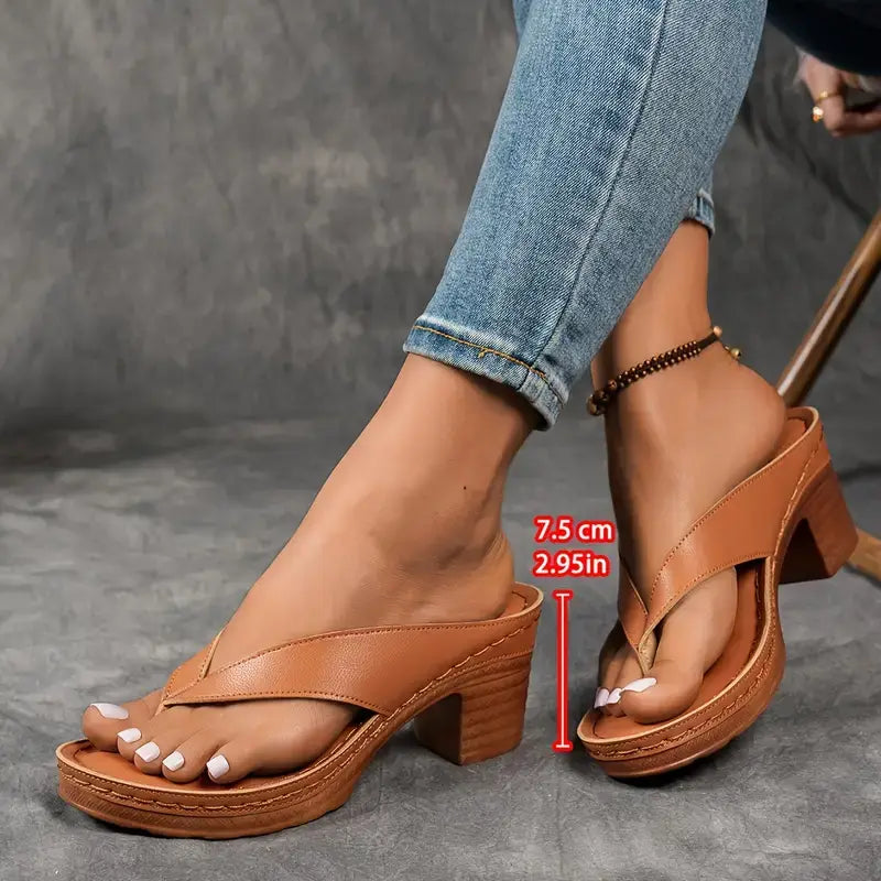 Women’s Orthopedic Heel Sandals – Comfort That Elevates Every Step