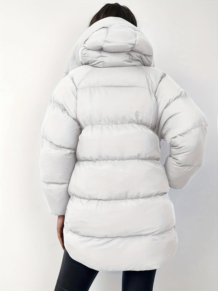 Women Winter Casual Quilted Short Puffer Jacket