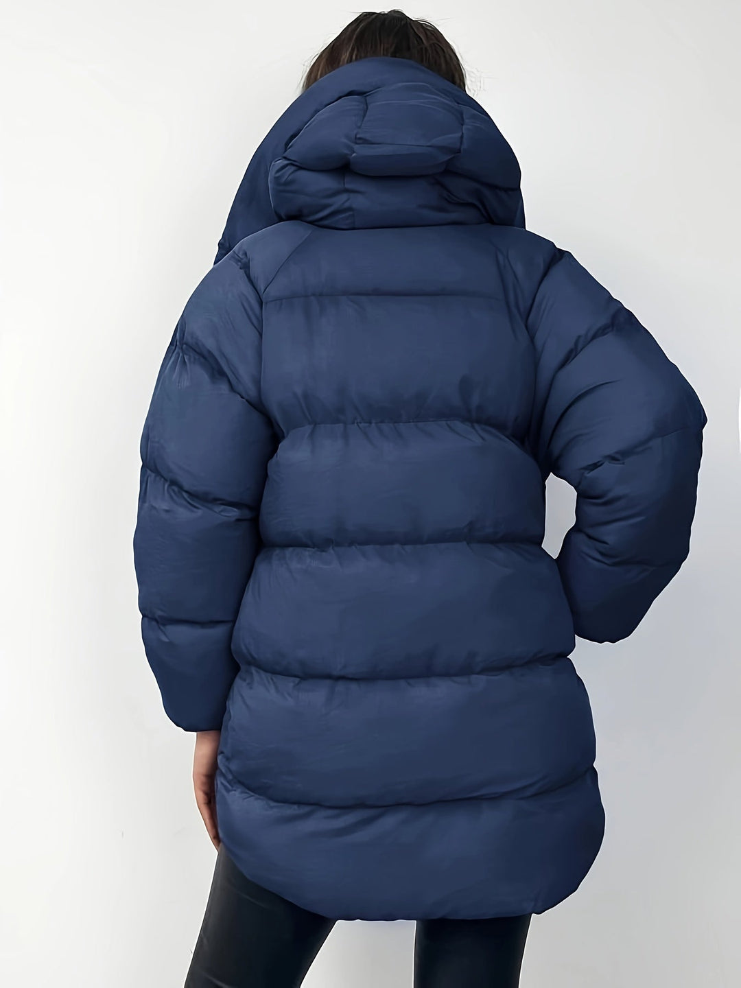 Women Winter Casual Quilted Short Puffer Jacket