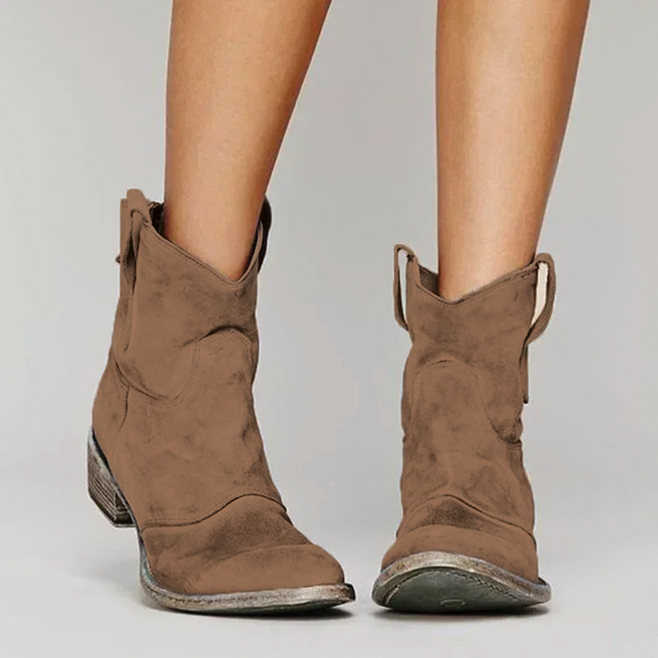 Women’s Western Ankle Boots – Classic Style with Everyday Comfort