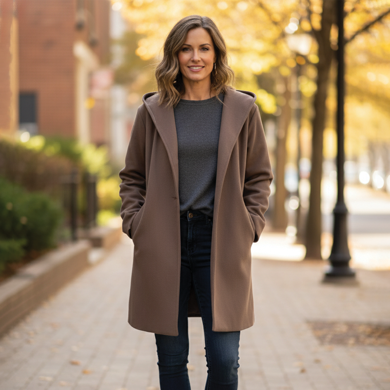Women’s Oversized Coat – Effortless Warmth with Timeless Elegance