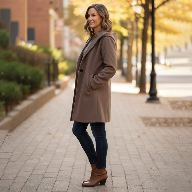 Women’s Oversized Coat – Effortless Warmth with Timeless Elegance
