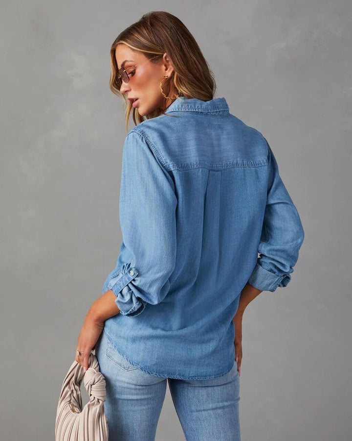 Women’s Denim Shirt – Relaxed Fit & Everyday Versatility
