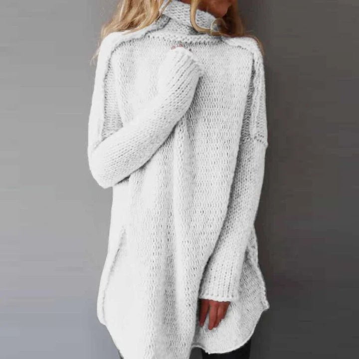 Women’s Turtleneck Pullover Sweater – Cozy Warmth with Timeless Everyday Elegance