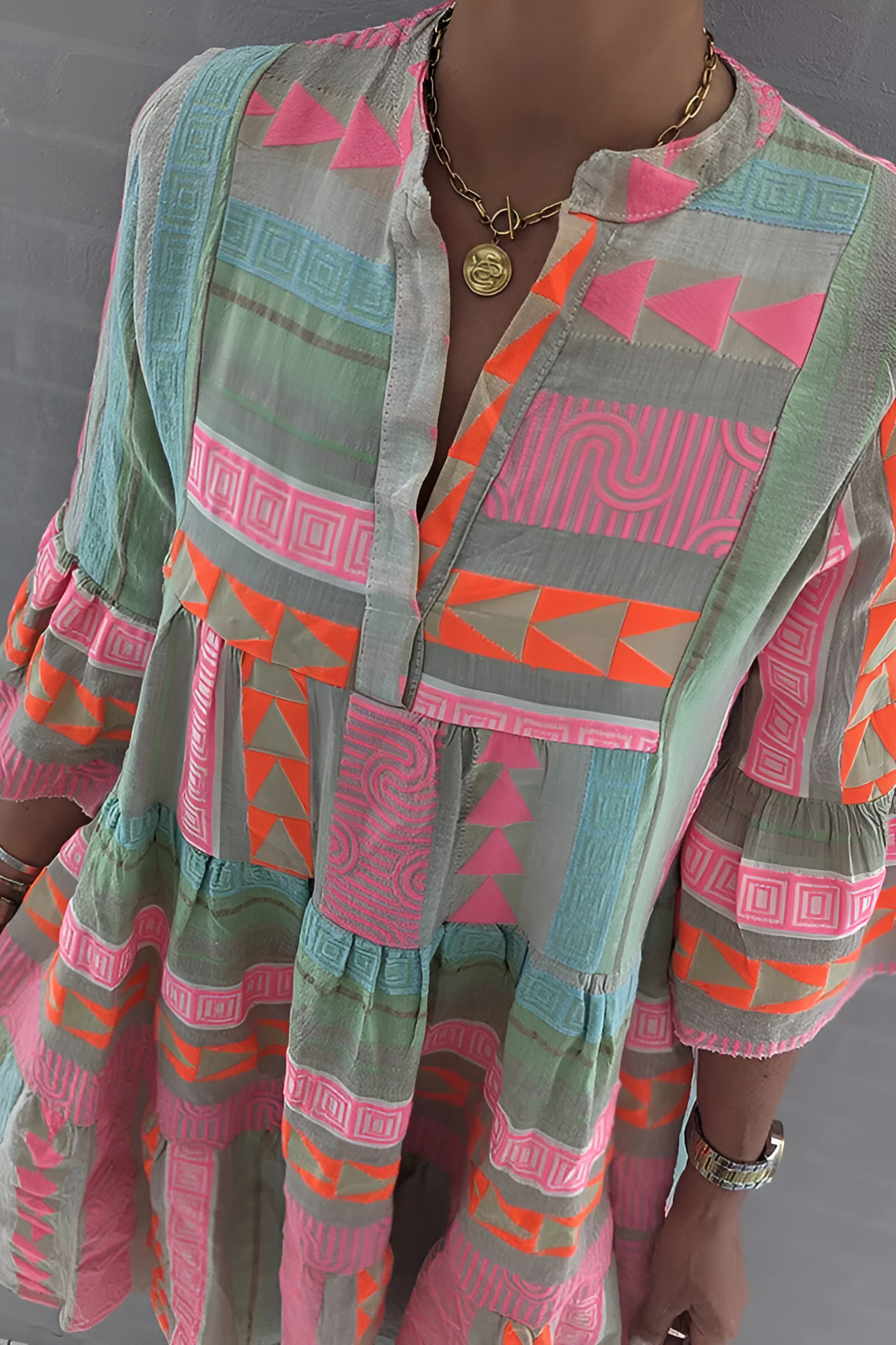 Women’s Spring Boho Dress – Effortless Chic with Playful Artistic Style