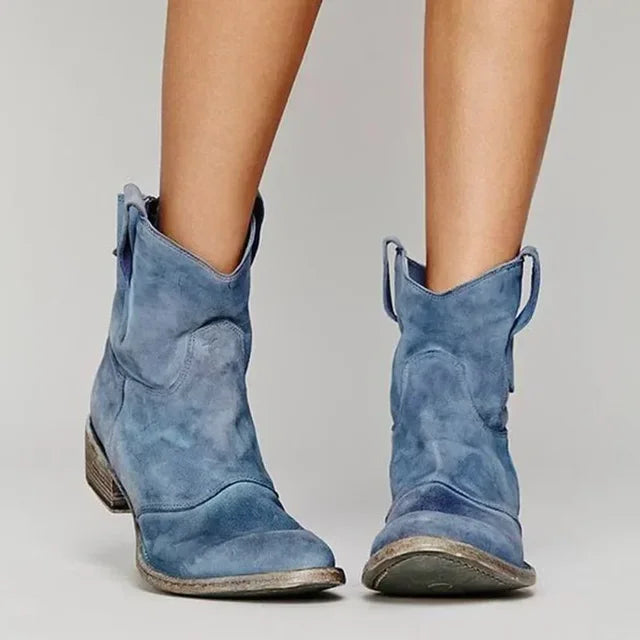 Women’s Western Ankle Boots – Classic Style with Everyday Comfort