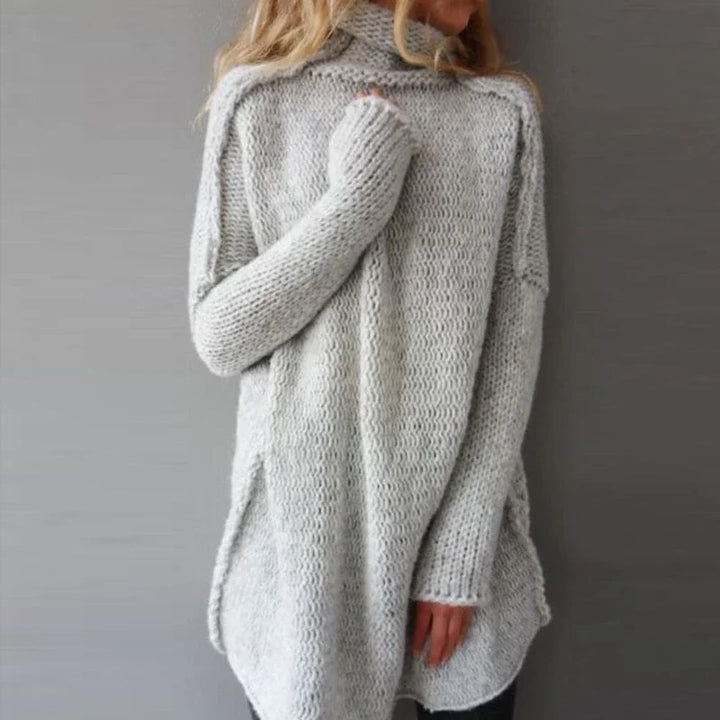 Women’s Turtleneck Pullover Sweater – Cozy Warmth with Timeless Everyday Elegance
