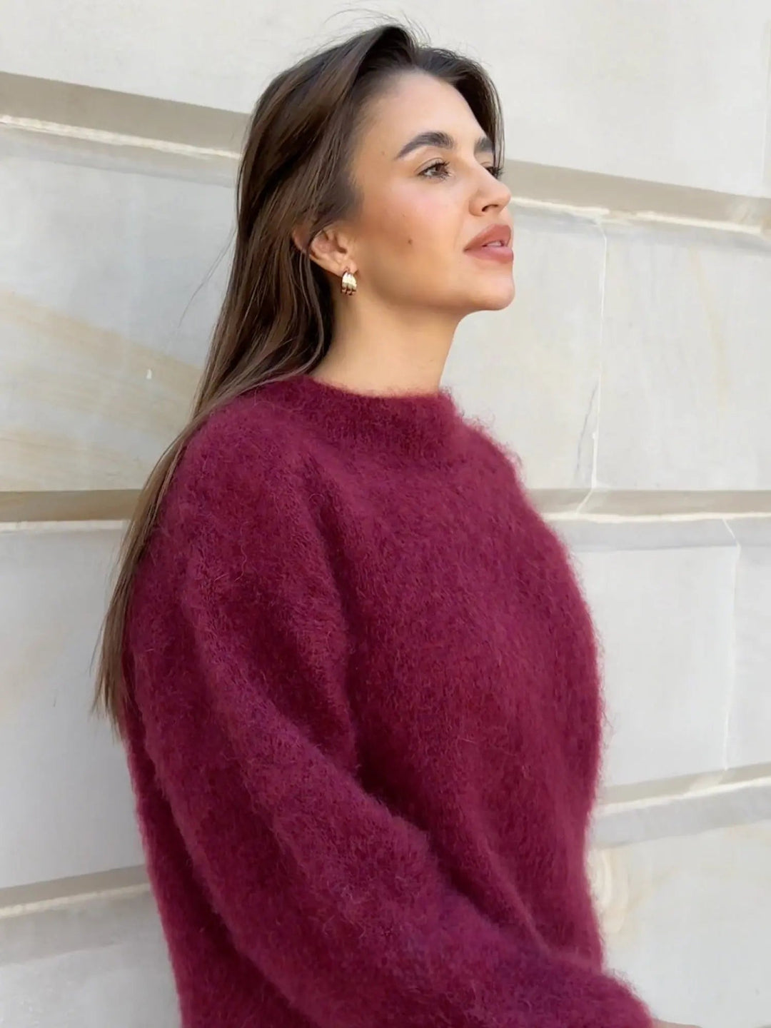 Luxury Mohair Sweater – Soft, Elegant & Timeless