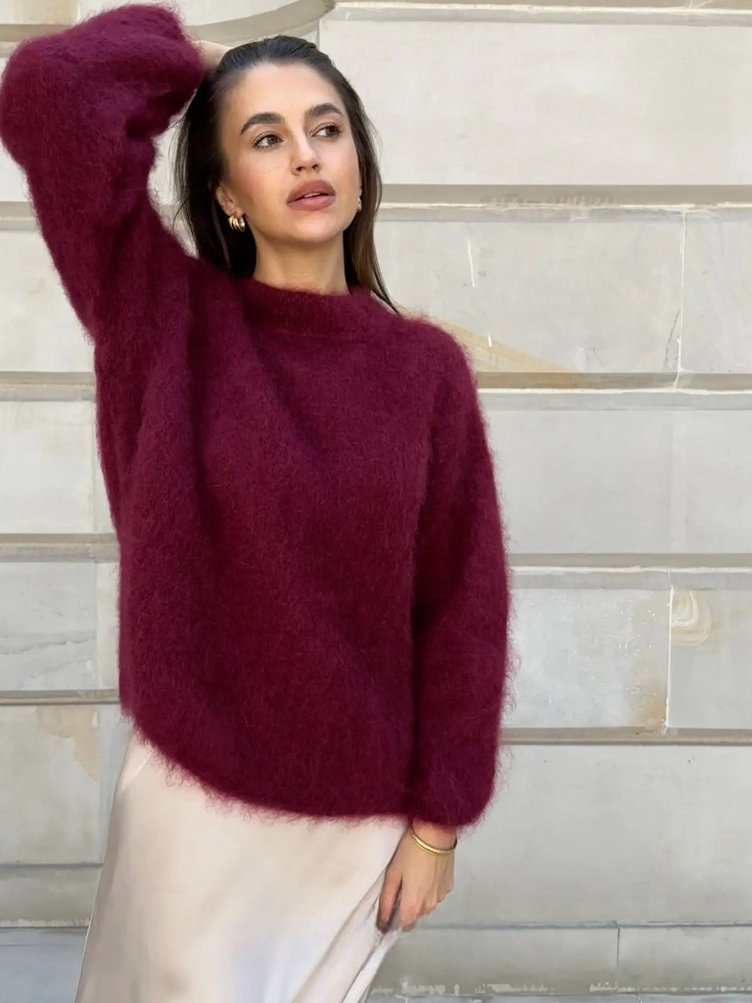 Luxury Mohair Sweater – Soft, Elegant & Timeless