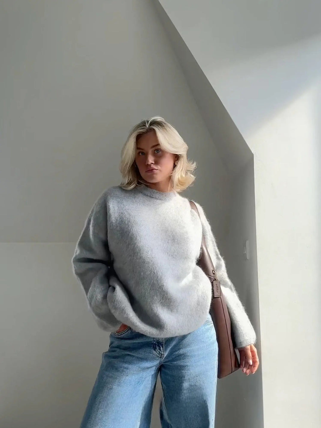 Luxury Mohair Sweater – Soft, Elegant & Timeless