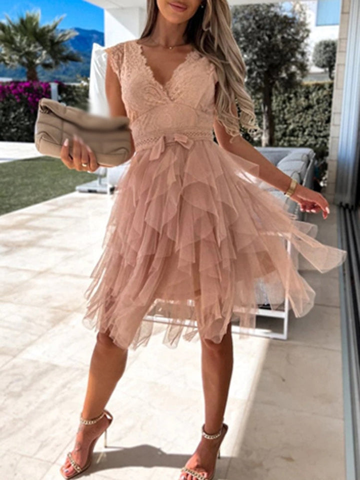 Women’s Lace Tulle Dress – Romantic Layers & Effortless Elegance