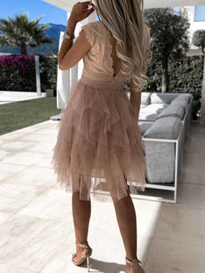 Women’s Lace Tulle Dress – Romantic Layers & Effortless Elegance