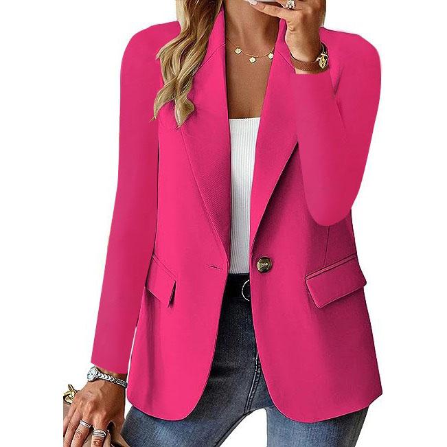 Women’s Single-Button Blazer – Polished Confidence with Effortless All-Season Style