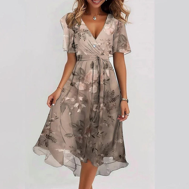 Floral Midi Dress – Effortless Elegance for Every Occasion