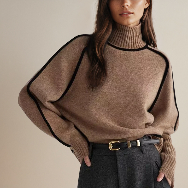 Women’s Turtleneck Sweater – Soft Warmth & Timeless Winter Elegance