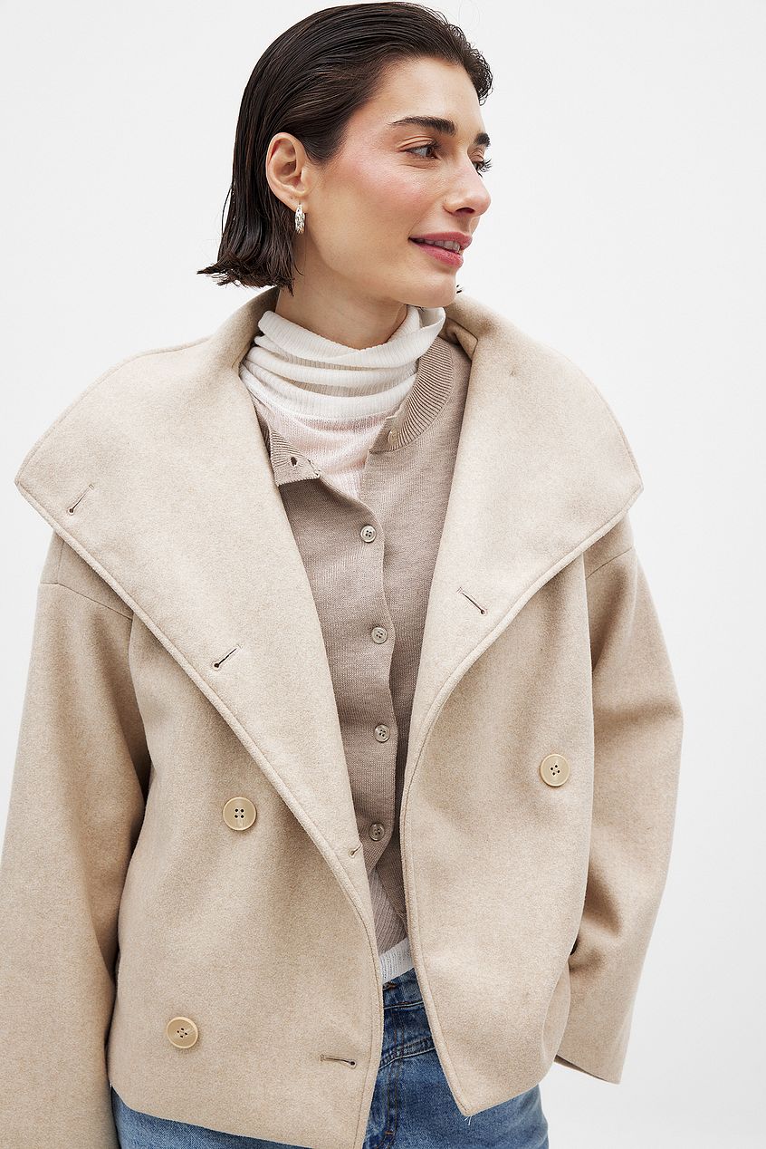 Women’s Double-Breasted Trench Coat – Timeless Structure with Everyday Elegance