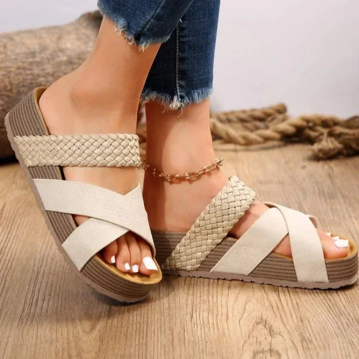 Women’s Orthopedic Wedge Sandals – Comfort Meets Chic for All-Day Wear