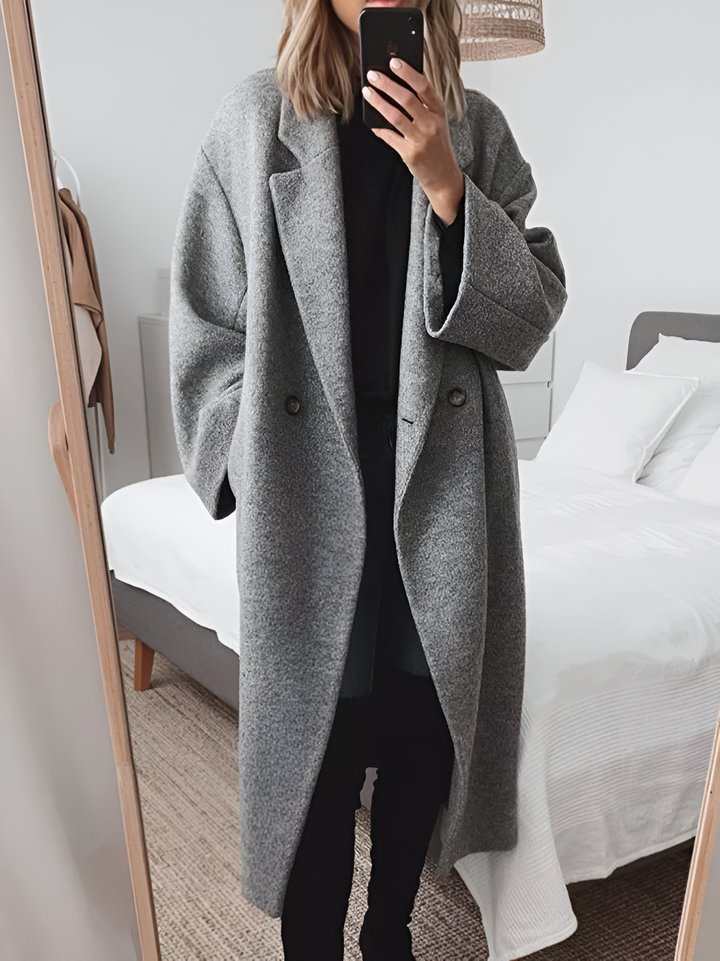 Women’s Fall/Winter Casual Oversized Wool Long Coat