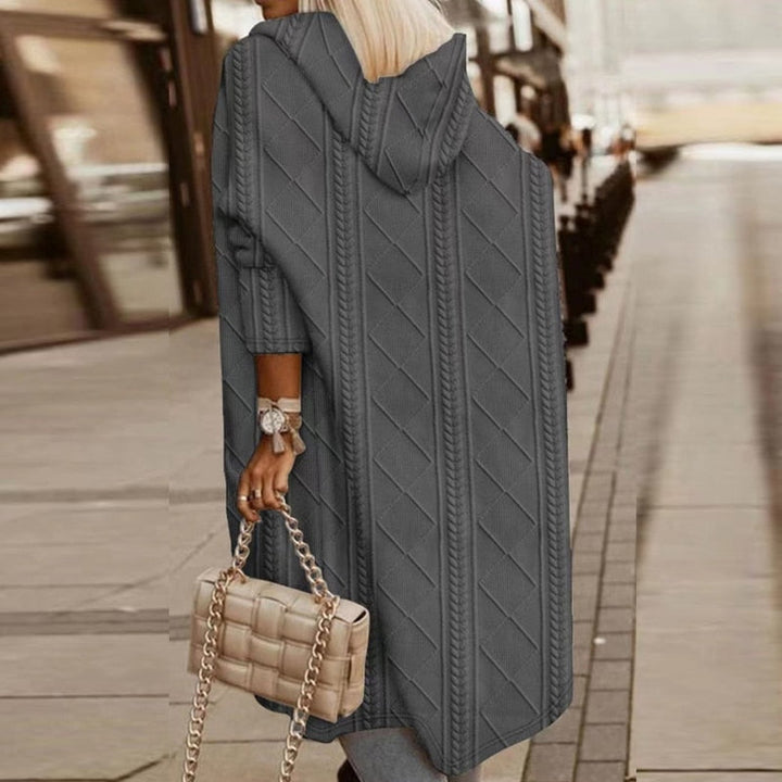 Women’s Knit Coat – Cozy Warmth with Bold Street-Chic Style